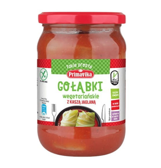 Rouleaux végétariens de chou au millet sans gluten 550 g PRIMAVIKA