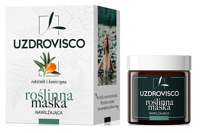 Masque hydratant à l'argousier et au trèfle 50 ml - UZDROVISCO