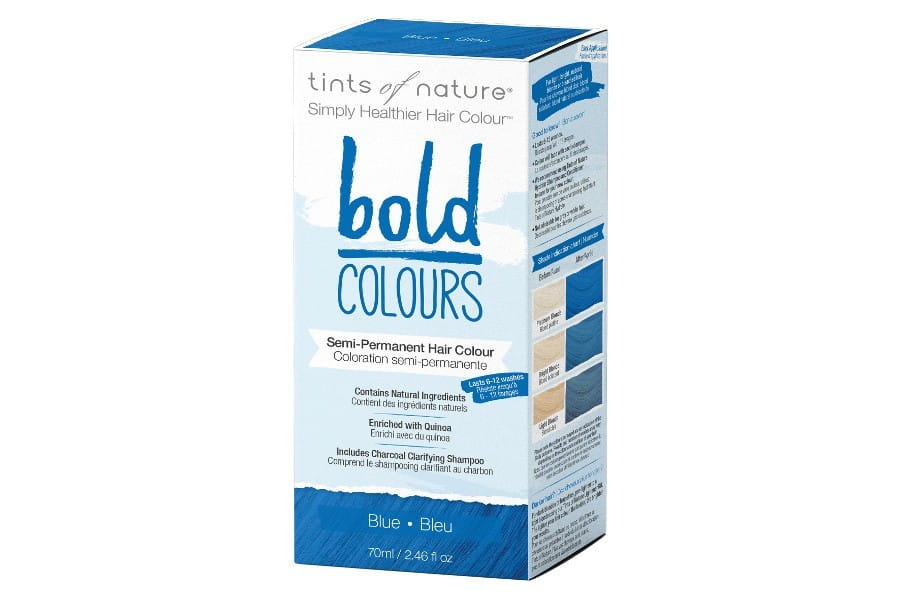 Couleurs vives semi-permanentes - bleu TINTS OF NATURE