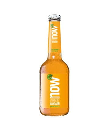 Boisson gazeuse au goût de mandarine BIO 330 ml - MAINTENANT