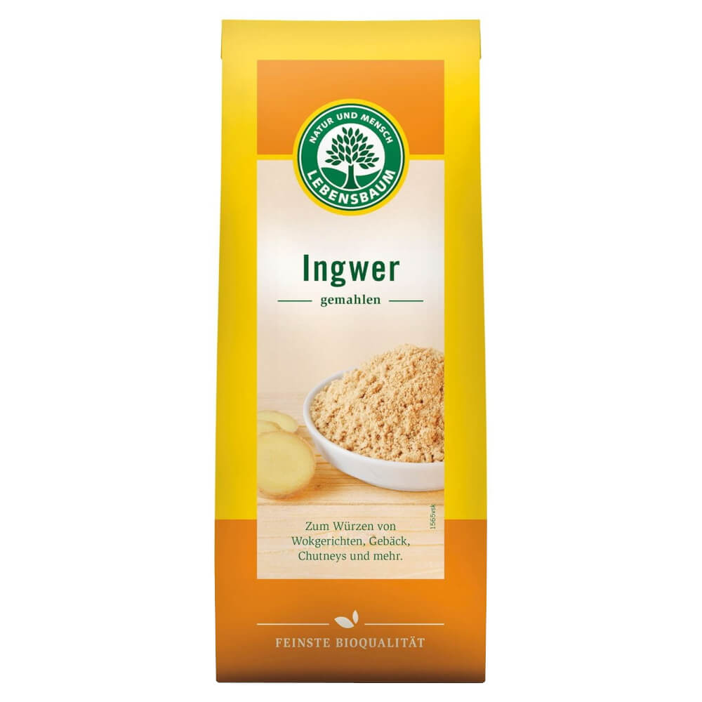 Gingembre moulu BIO 40 g - LEBENSBAUM