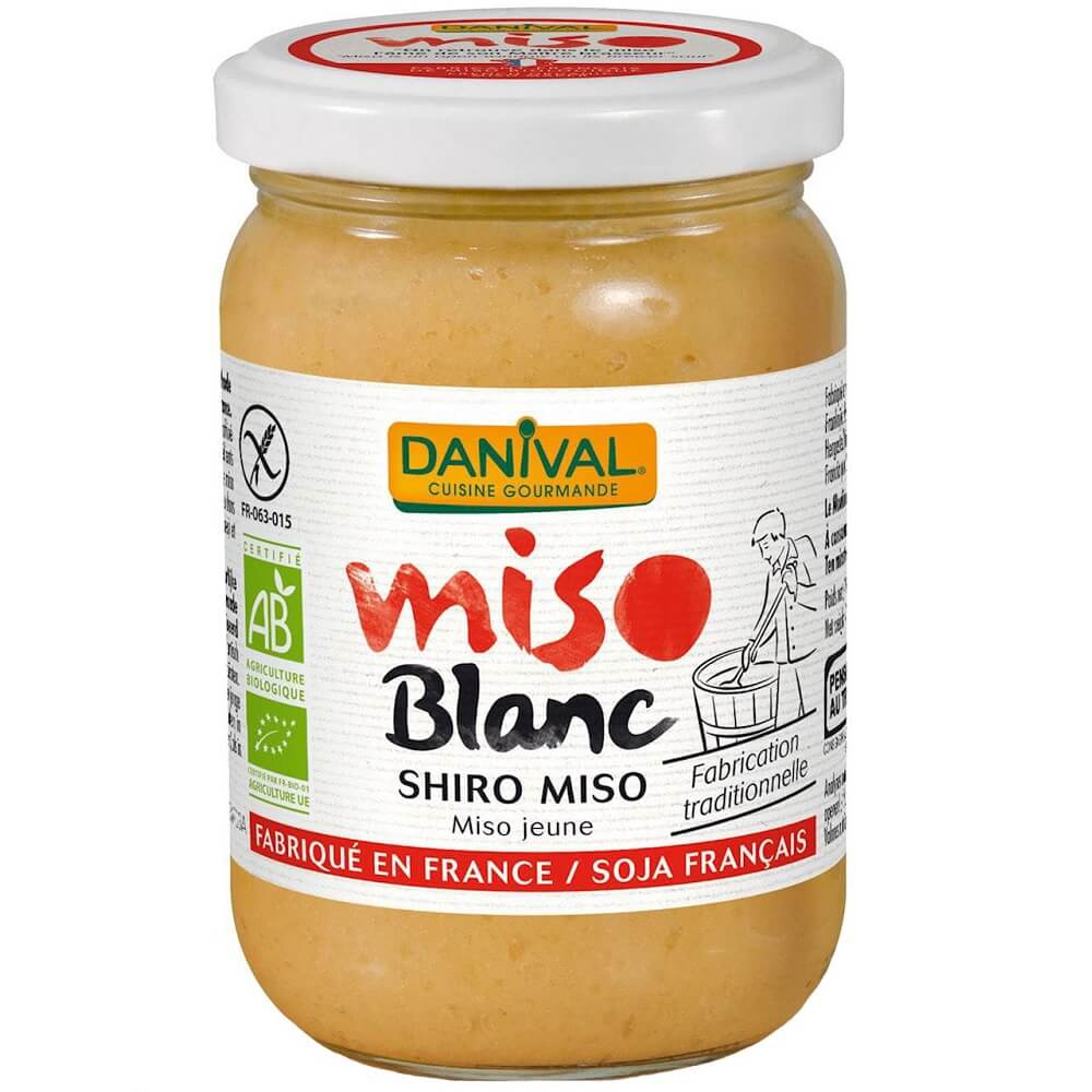 Shiro miso blanc (à base de riz) BIO 200 g - DANIVAL