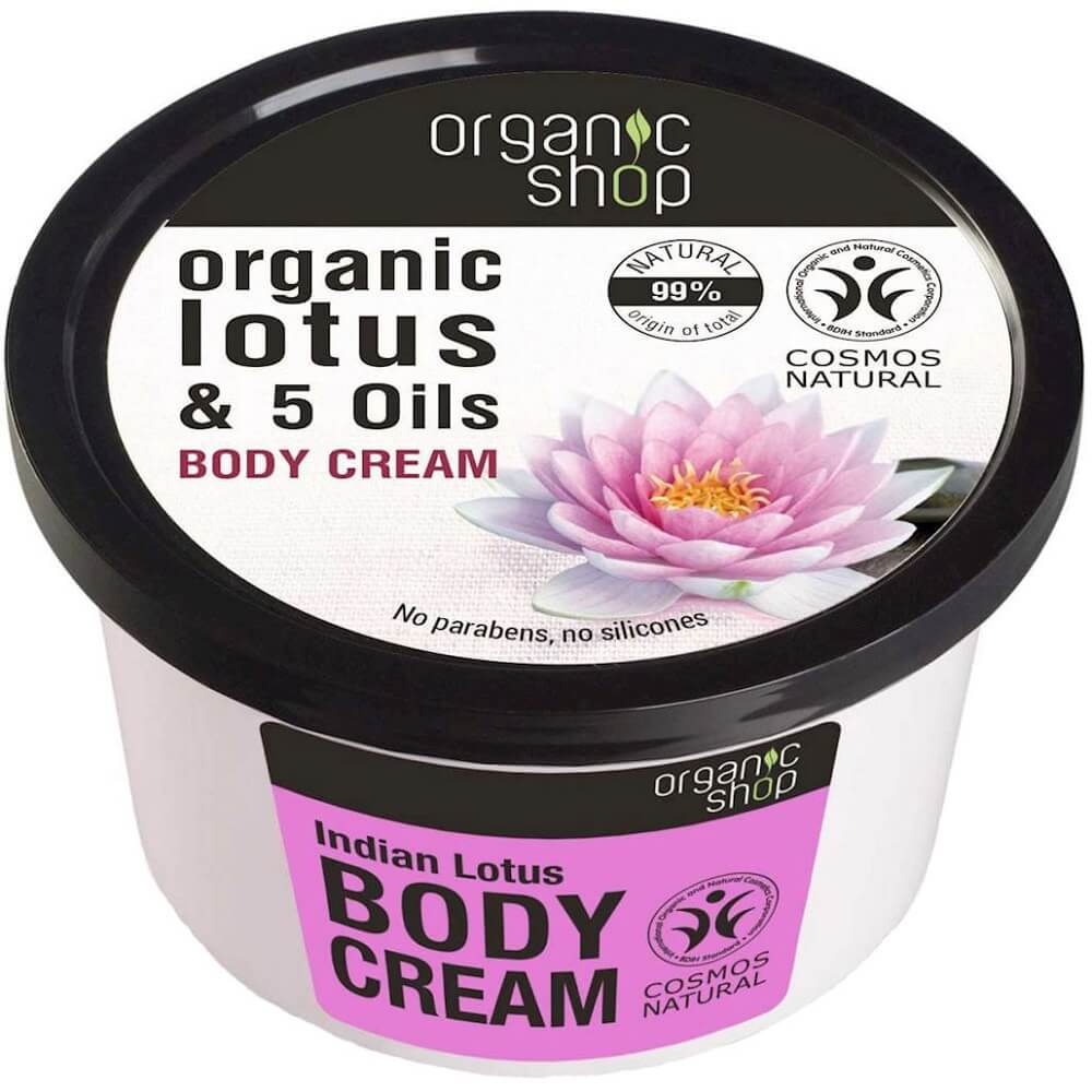 Crème corps lotus indien 250 ml - BOUTIQUE BIO