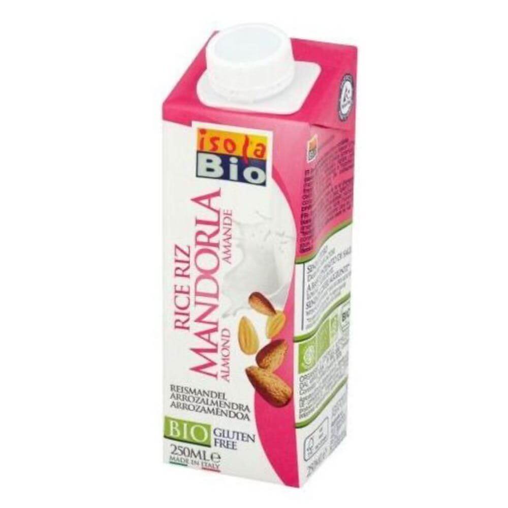 Boisson de riz aux amandes sans gluten BIO 250 ml ISOLA bio