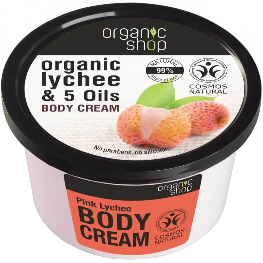 Crème Corporelle Litchi Rose 250 ml - BOUTIQUE BIO