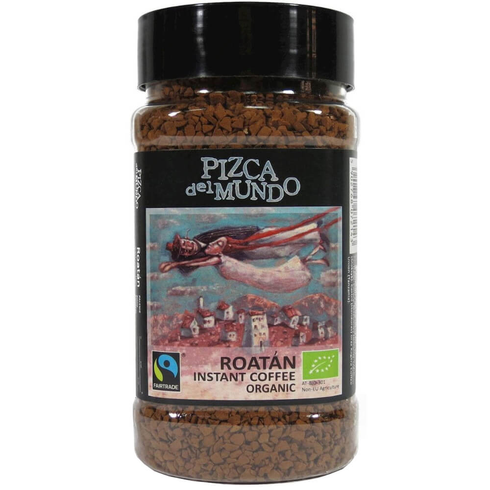 Café instantané Roatan (robusta arabica) commerce équitable BIO 100 g - PIZCA DEL MUNDO
