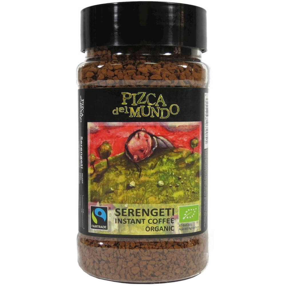 Café instantané Serengeti (robusta) commerce équitable BIO 100 g - PIZCA DEL MUNDO