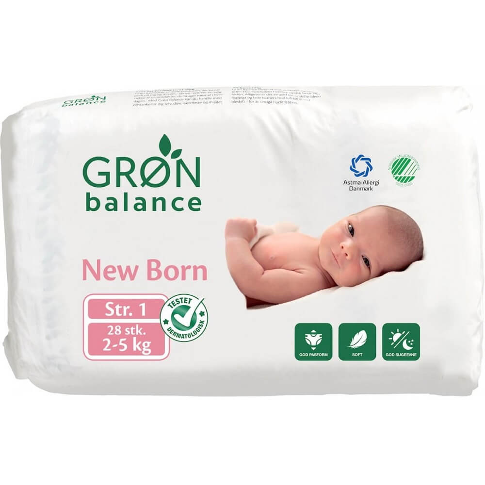 Couches nouveau-né 2 - 5 kg - GRON BALANCE
