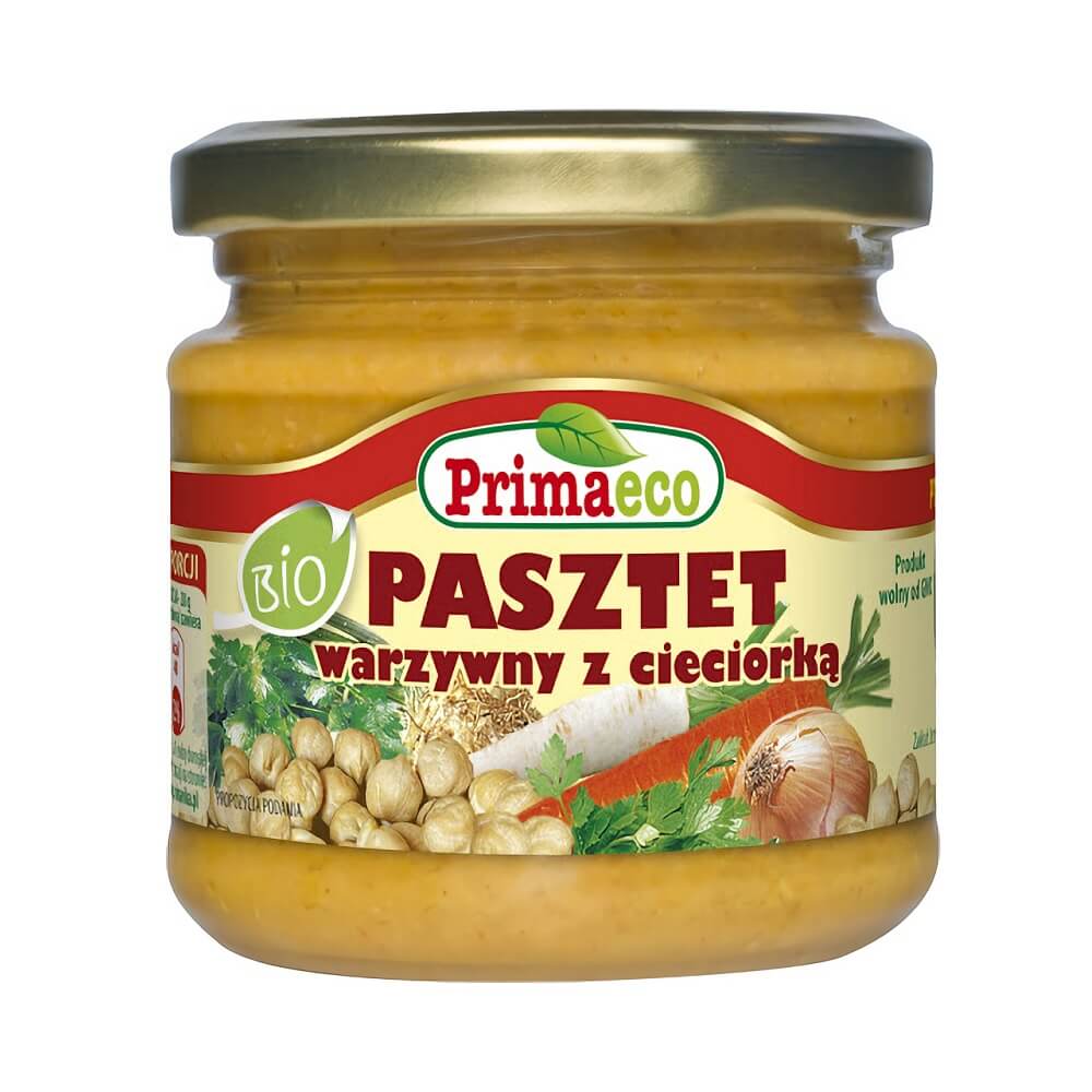 Pâté de légumes aux pois chiches BIO 160 g - PRIMAECO