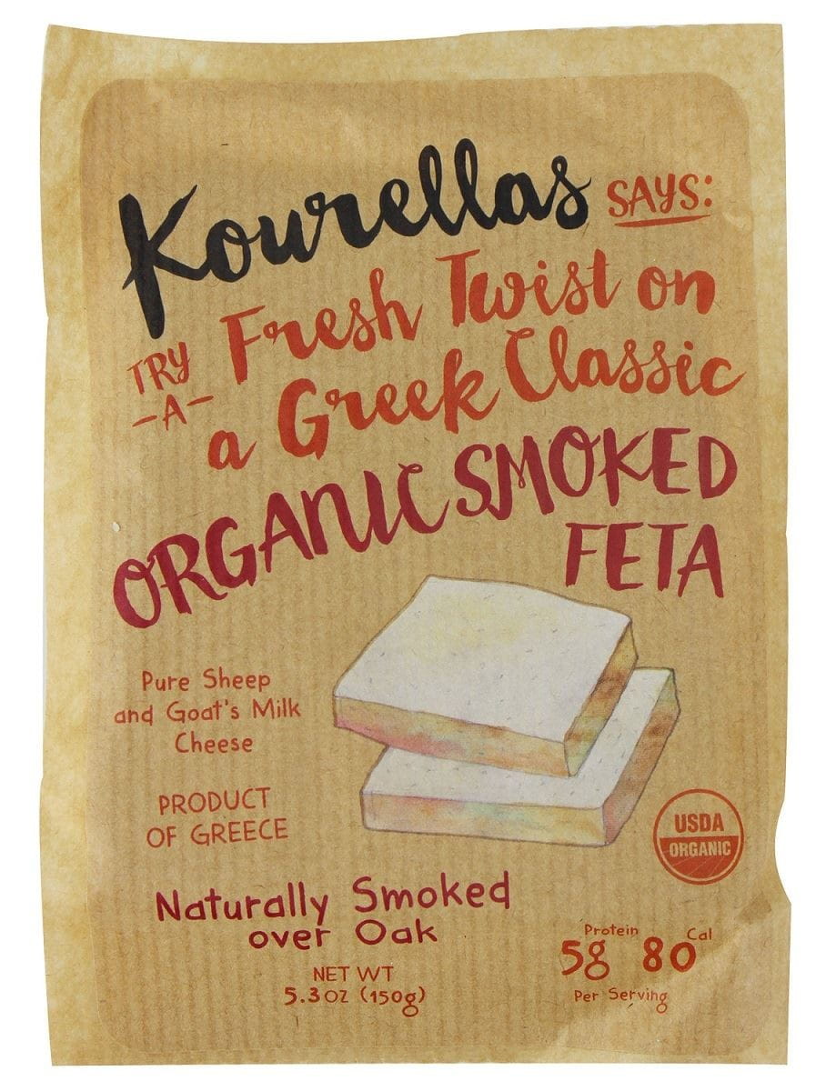 Fromage feta fumé BIO 150 g - KOURELLAS