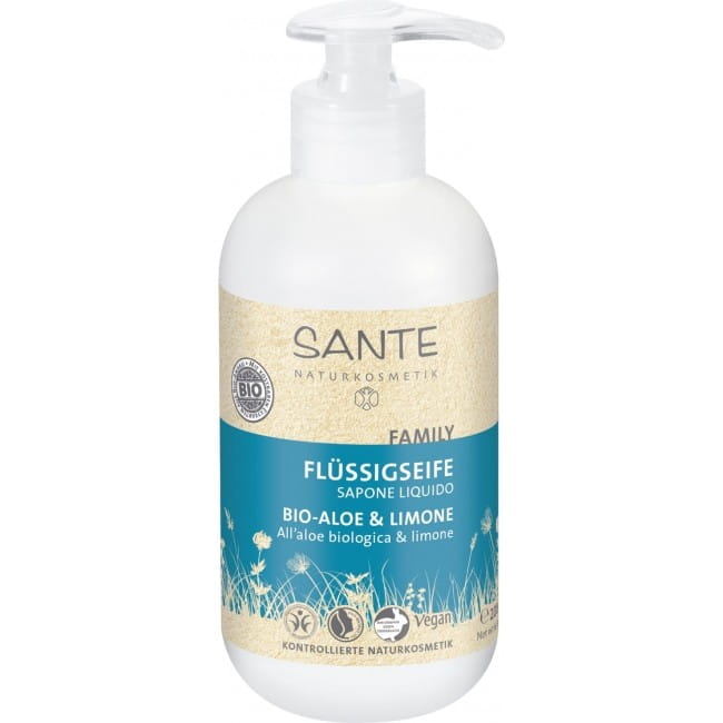 Savon liquide aloe vera et citron eco 500 ml - SANTE