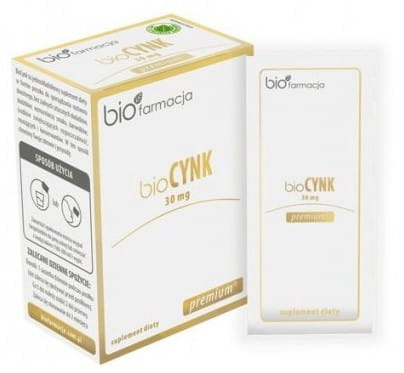 Zinc 30 MG 20 sachets - BIOPHARMATION