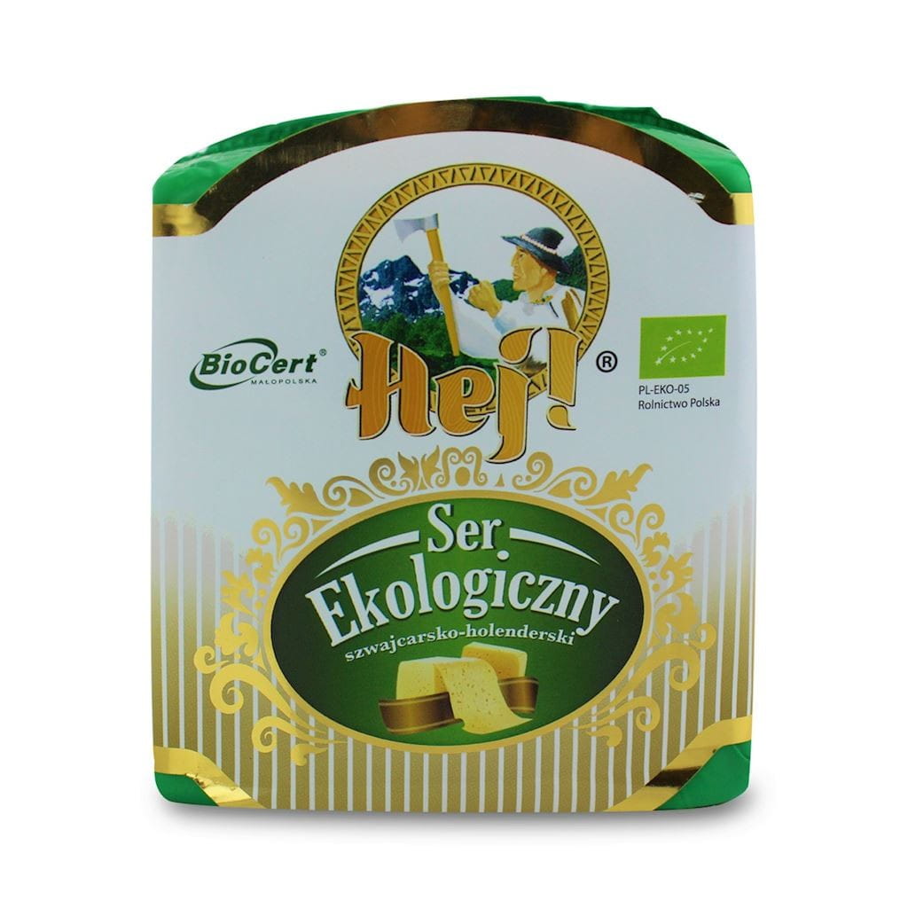 Fromage suisse-néerlandais bloc BIO 1 kg - OSM RADOMSKO