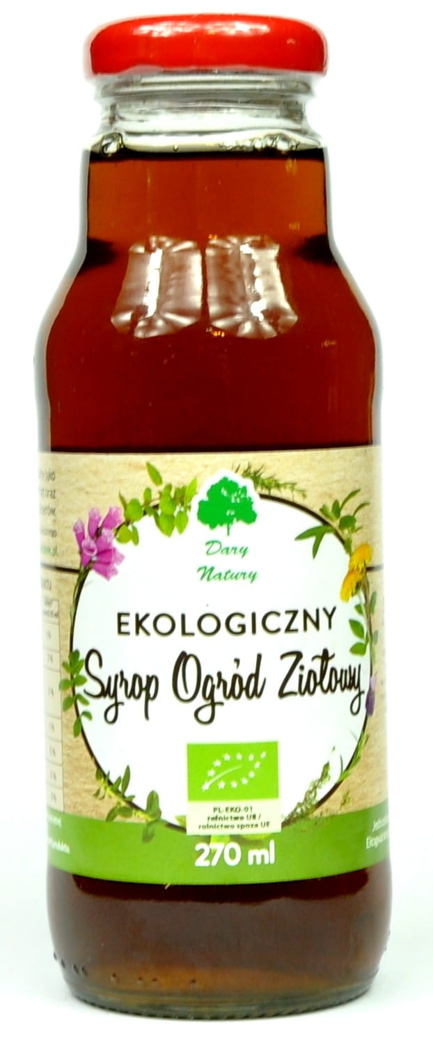 Sirop d'herbes aromatiques BIO 270 ml - CADEAUX DE LA NATURE