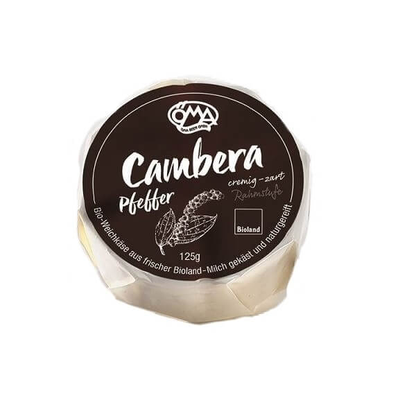 Camembert au poivre BIO 125 g - OMA