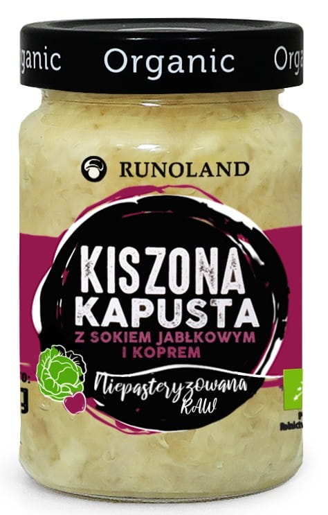 Choucroute aux épices et jus de pomme BIO 300 g (180 g) - RUNOLAND