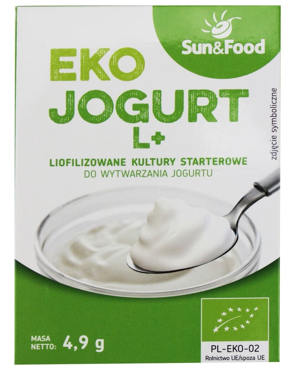 Cultures starter lyophilisées pour yaourt L+ BIO 49 g - SUN & FOOD
