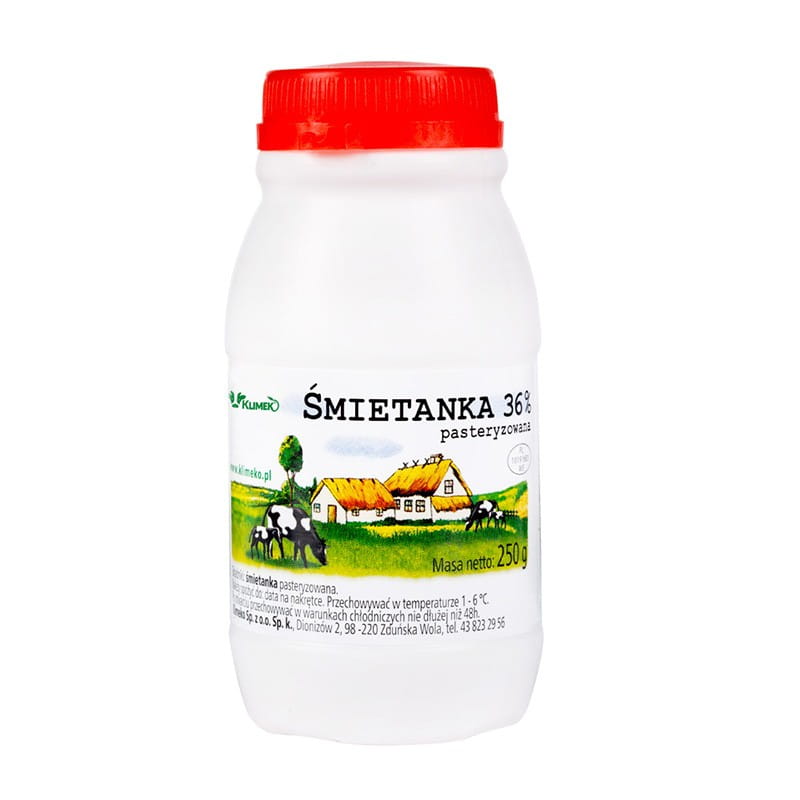 Crème 36% 250ml KLIMEKO