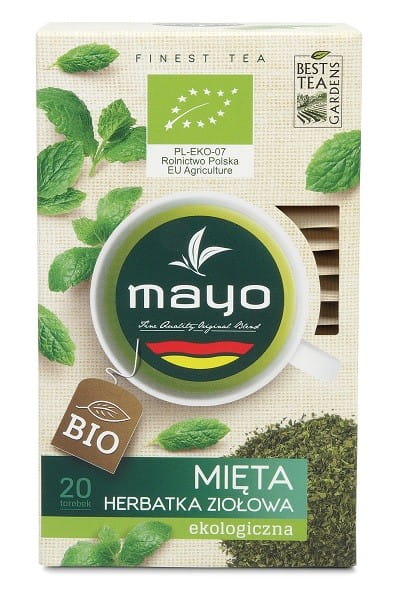 Thé à la menthe BIO (20 x 175 g) 35 g - MAYO