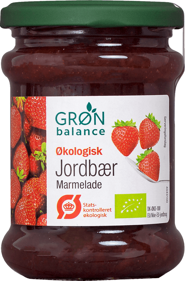 Confiture de fraise BIO 275 g - GRON BALANCE