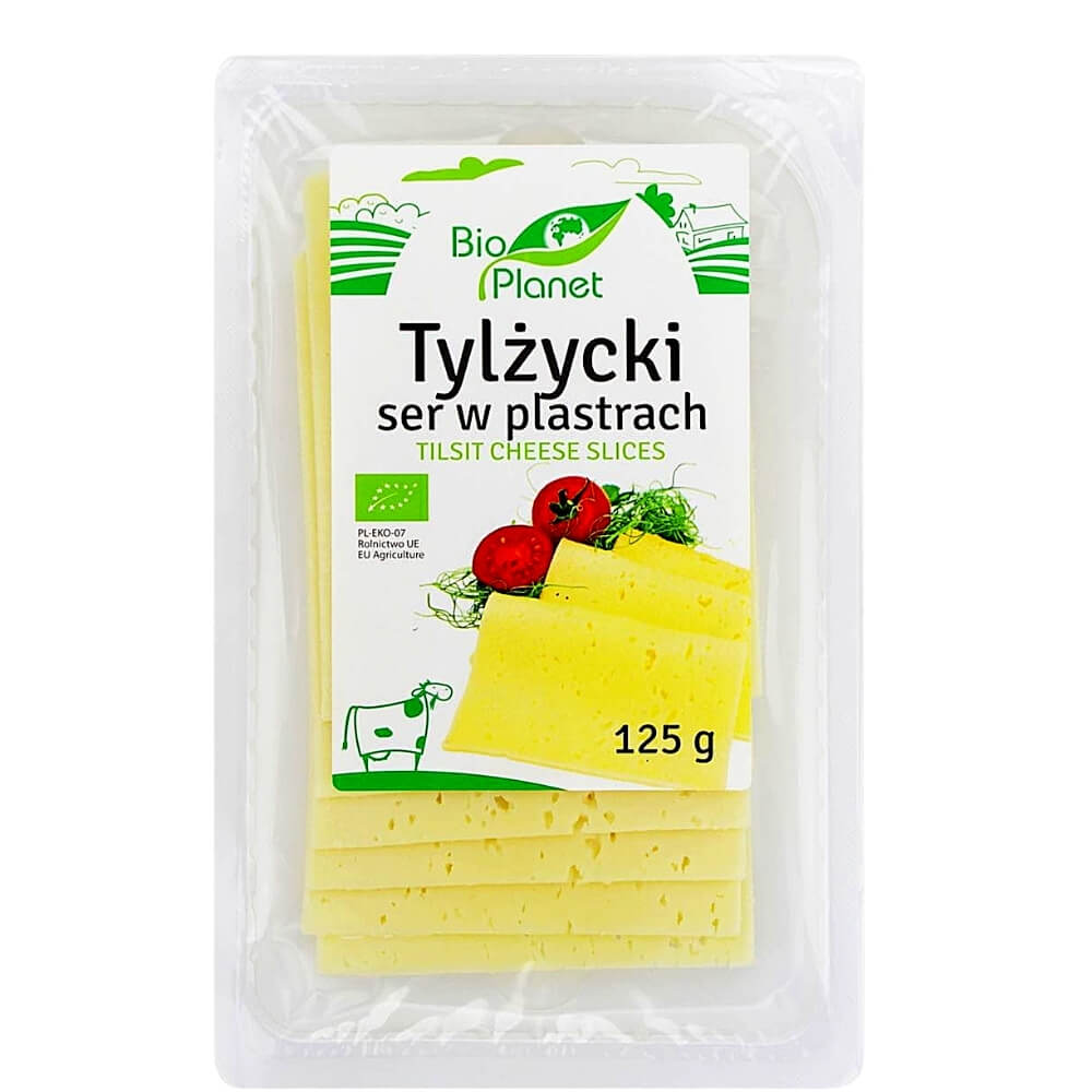 Fromage Tilsit, tranches 125 g - BIO PLANET