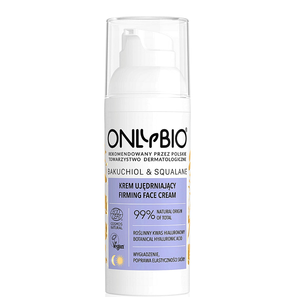Bakuchiol et squalane crème visage raffermissante eco 50 ml - ONLY BIO