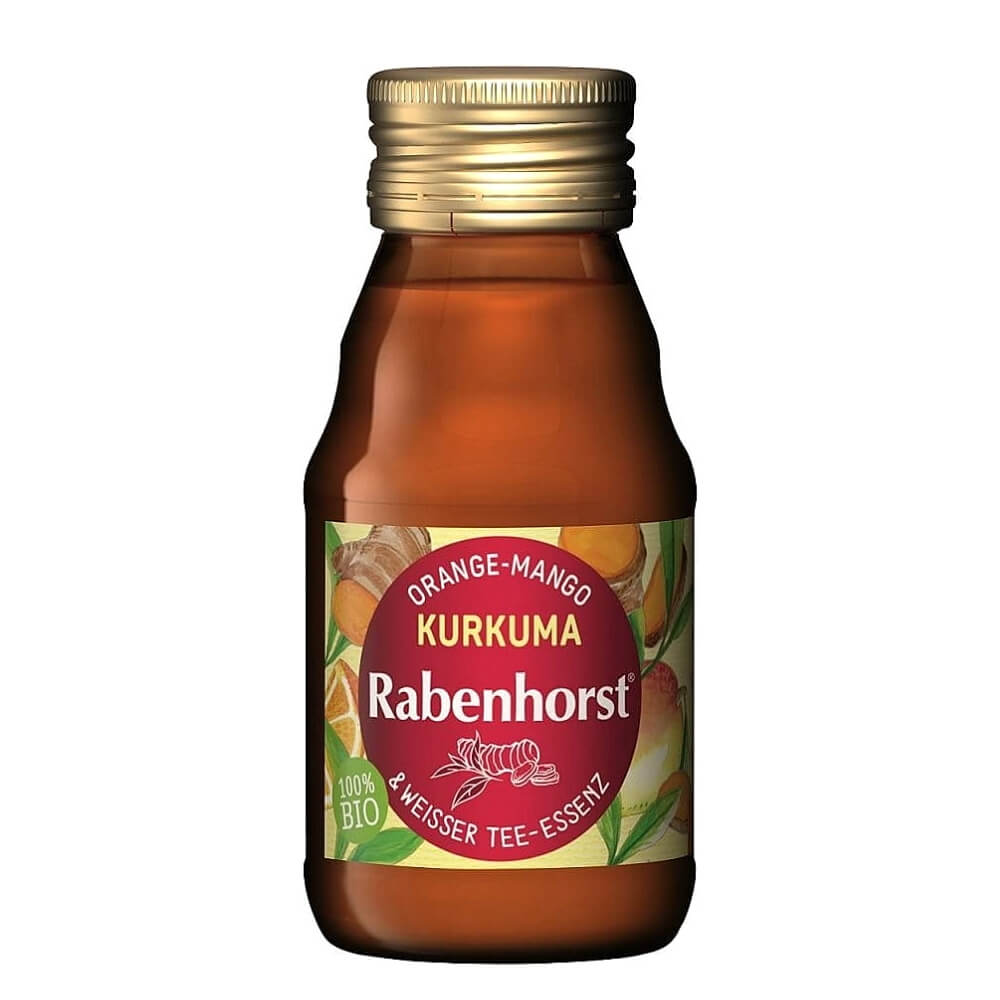 Shot de fruit orange - mangue au curcuma BIO 60 ml - RABENHORST