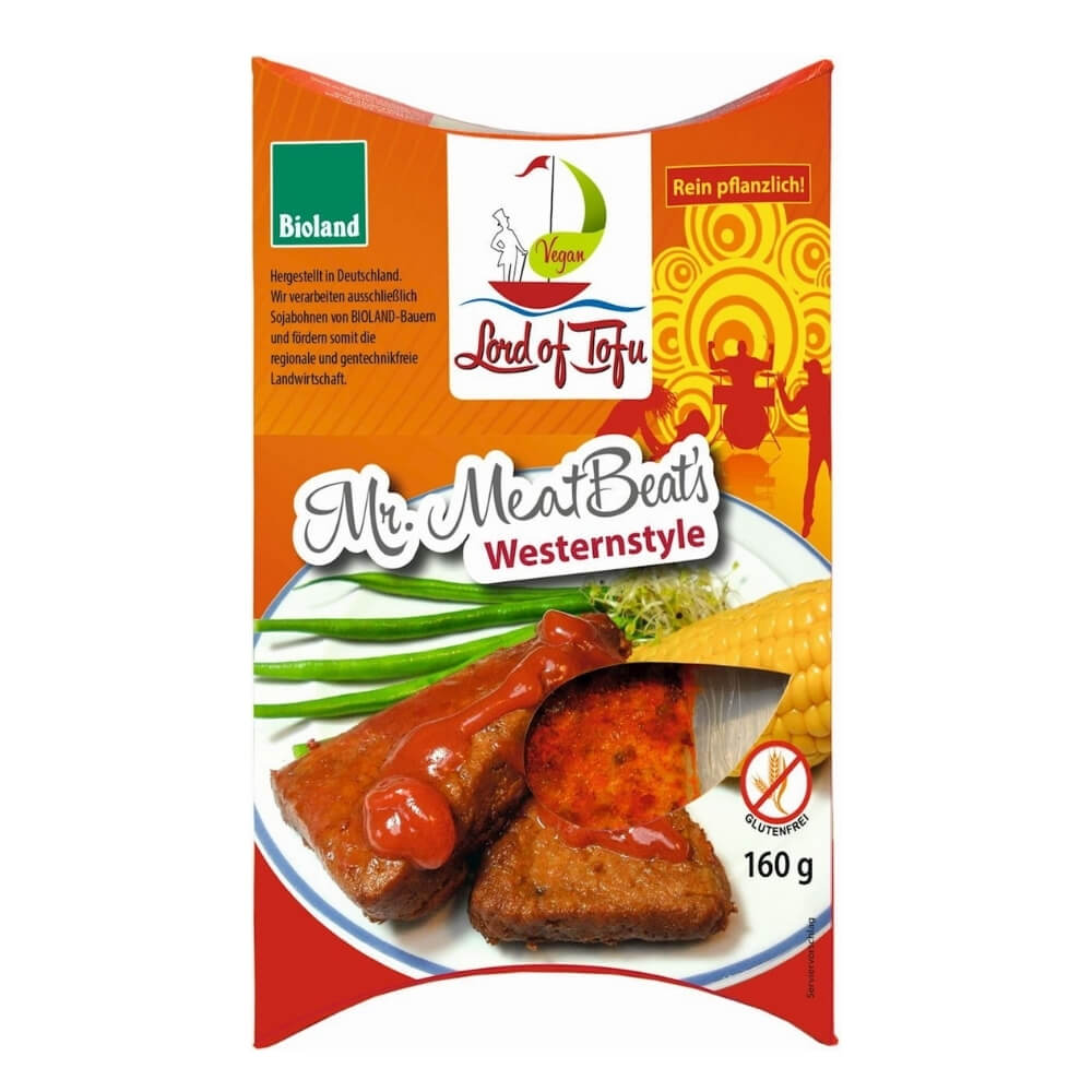 Steak végétalien au tofu western sans gluten BIO 170 g - LORD OF TOFU