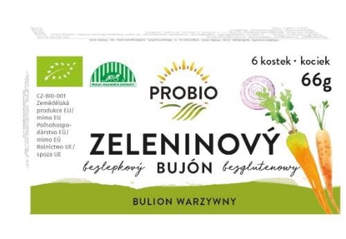Cubes de bouillon de légumes 66g ECO bioLINES