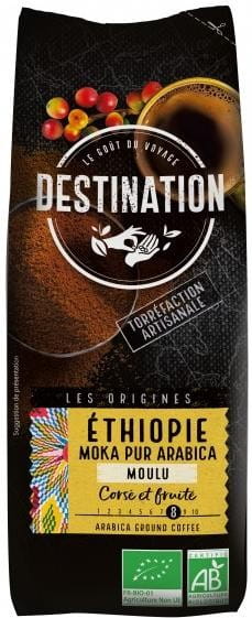 Café awasas d'Ethiopie moulu 250g EKO DESTINATION
