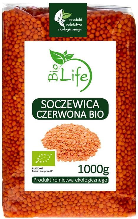 Lentilles corail 1kg EKO BIO LIFE