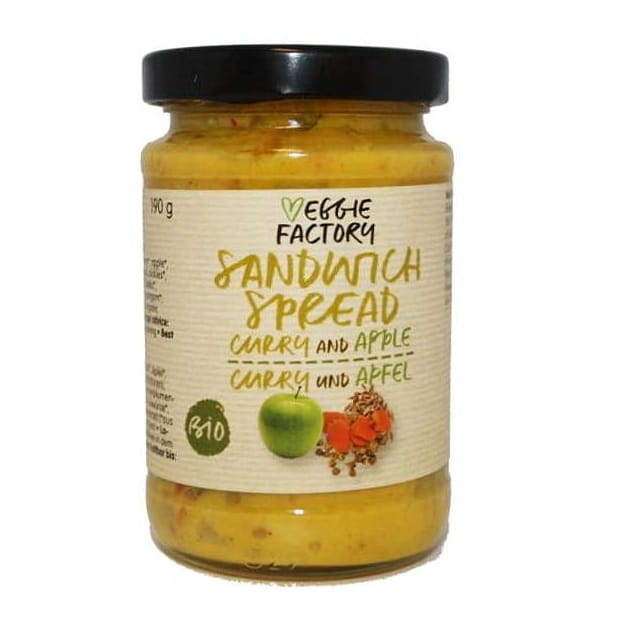 Curry et pâte de pomme 190g EKO VEGGIE FACTORY