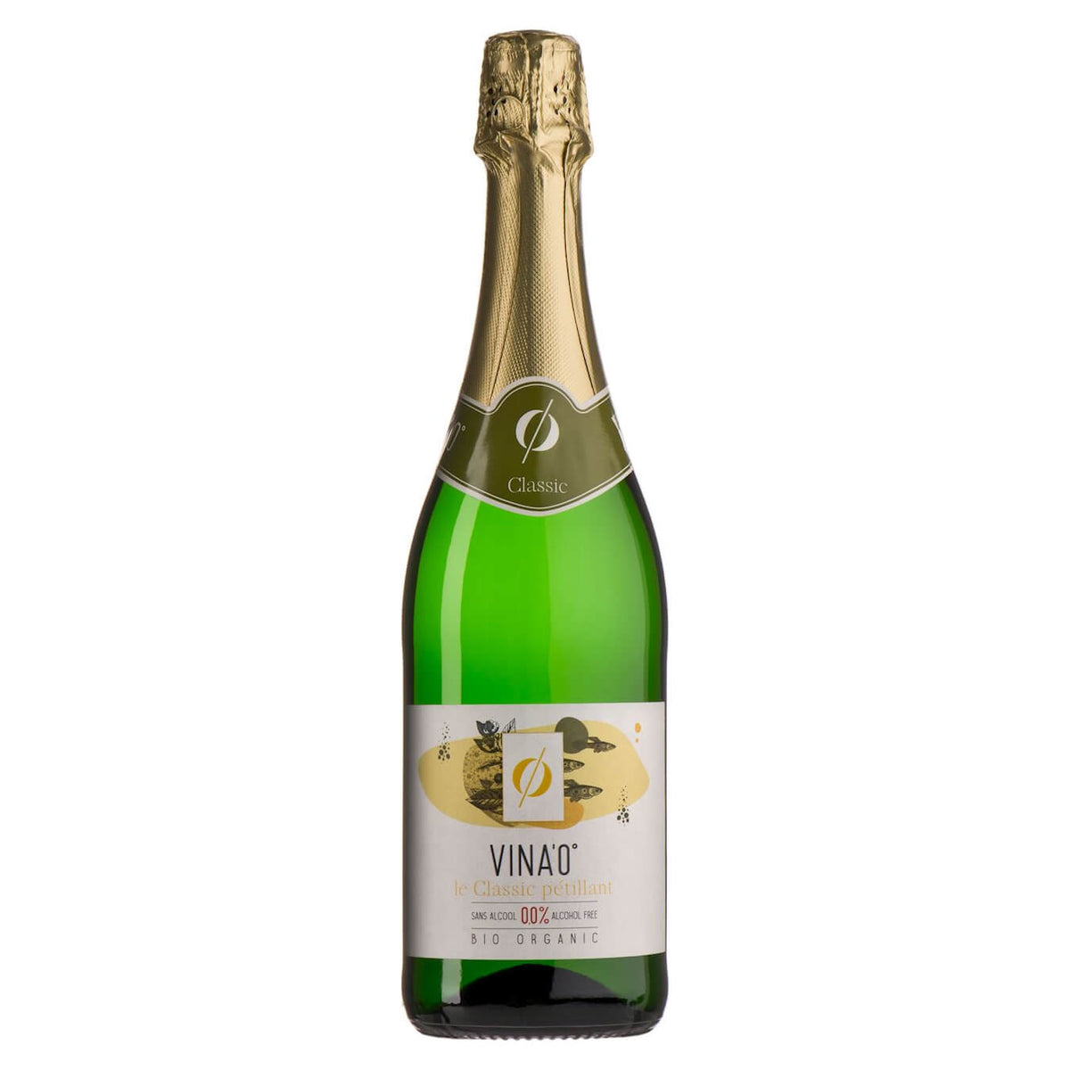 Le pétillant classique pétillant sans alcool BIO 750 ml - VINA0