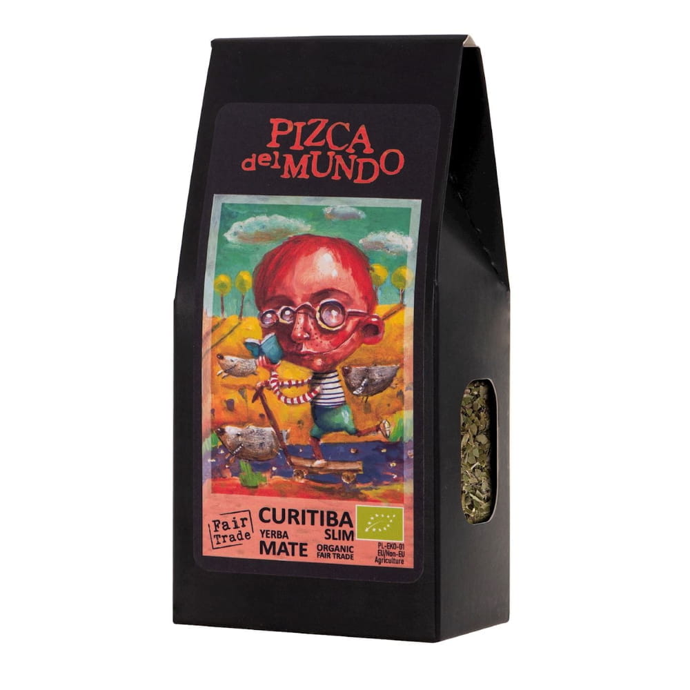 Yerba maté curitiba slim (digestion) commerce équitable BIO 100 g - PIZCA DEL MUNDO