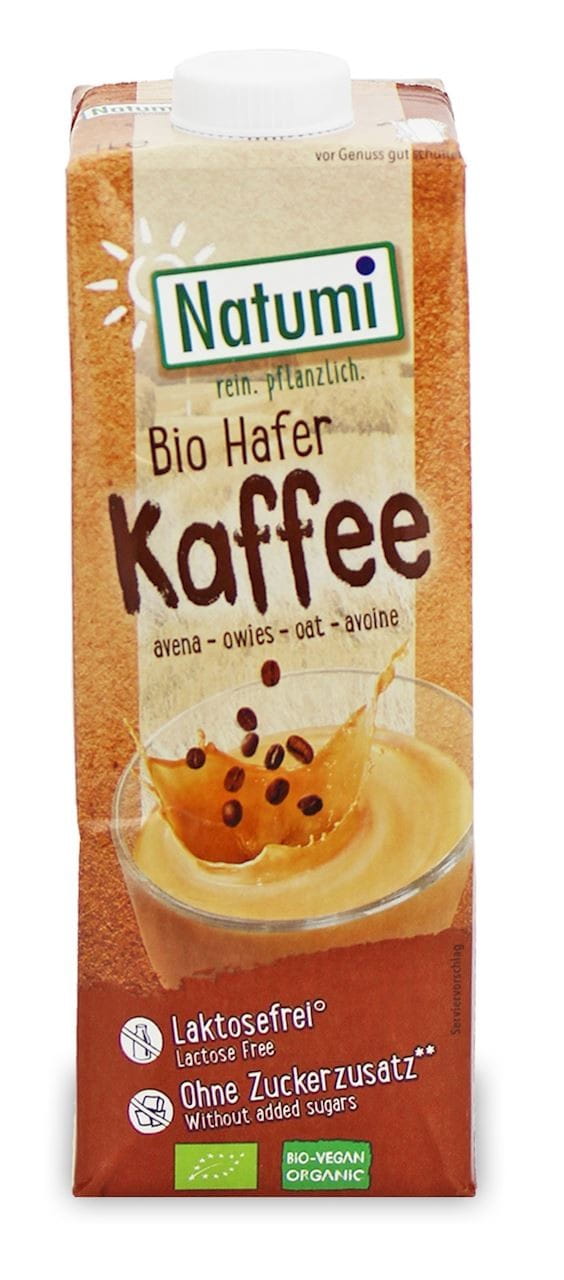Boisson à l'avoine saveur café sans sucres ajoutés BIO 1000 ml - NATUMI
