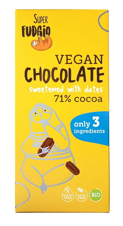 Dattes-chocolat sucré sans gluten BIO 80 g - ME GUSTO (SUPER FUDGIO)