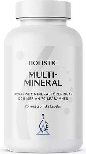 Un ensemble de minéraux multiminéraux 90 gélules HOLISTIC
