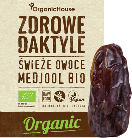 Dattes Medjool fraîches sans gluten BIO 500 g - MAISON BIO