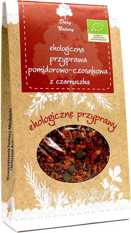 Assaisonnement tomate et ail au cumin noir BIO 40 g - CADEAUX DE LA NATURE