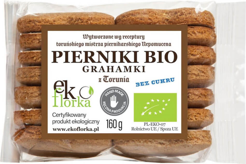 Pains d'épices Graham BIO 160 g - EKOFLORKA