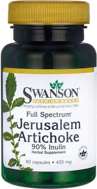 Topinambour fs topinambour 400mg 60 gélules SWANSON