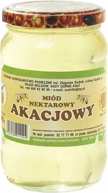 Nectar miel d'acacia 500g SUDNIK
