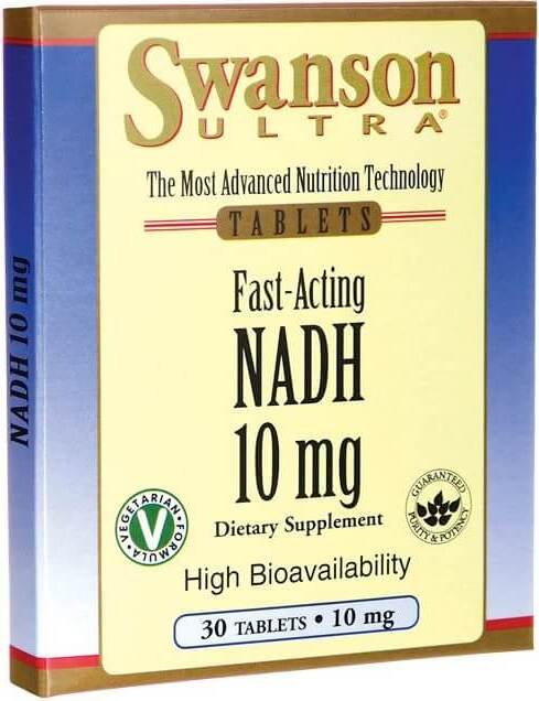 Nadh rapide - action 10mg 30 comprimés de SWANSON