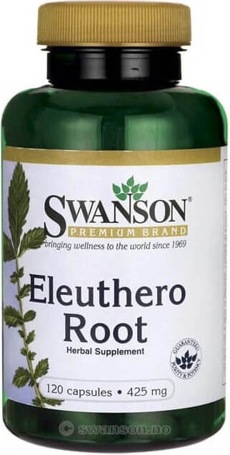 Eleuthérocoque barbelé racine d'éleuthérocoque 425mg 120 gélules SWANSON