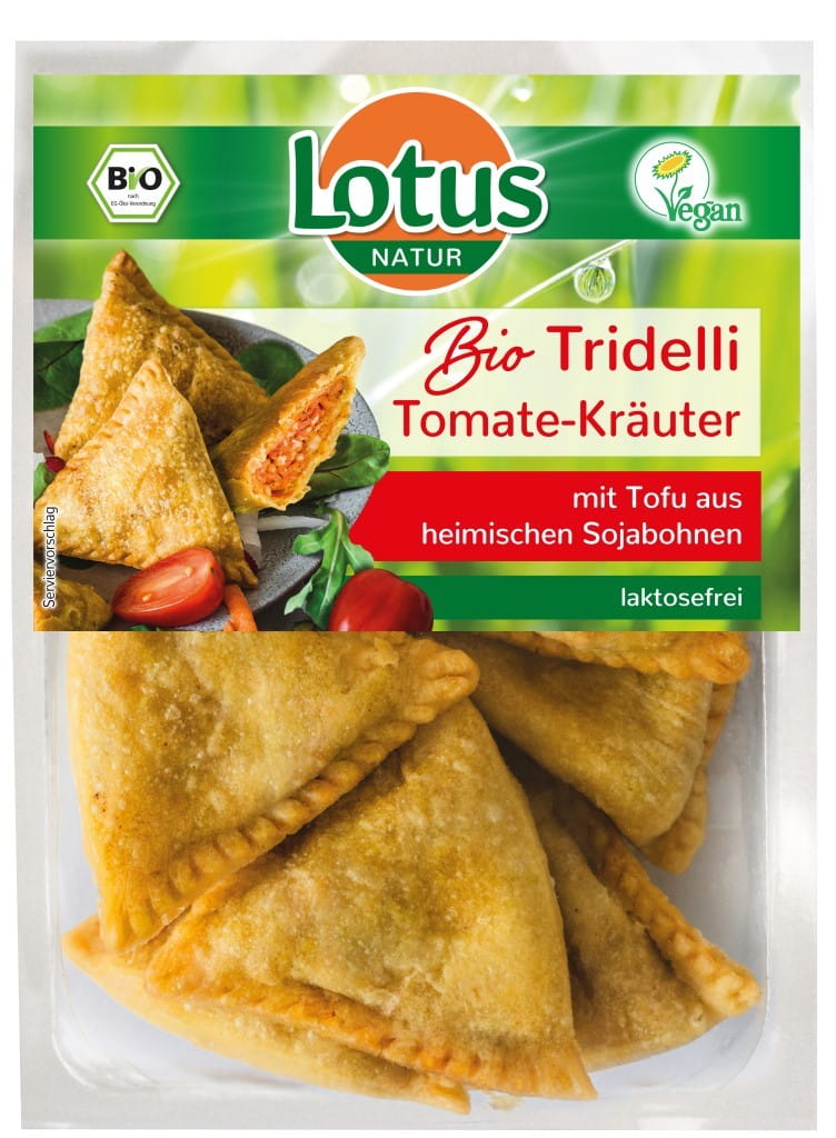 Dumplings au tofu, tomates et herbes BIO 180 g - LOTUS