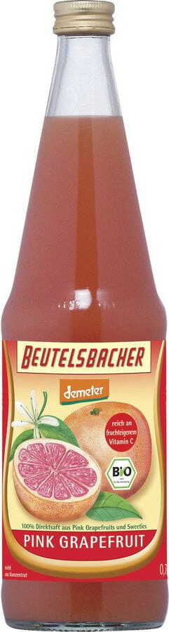 Jus de pamplemousse rose BIO 700 ml - BEUTELSBACHER