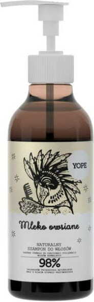 Shampooing cheveux naturels lait d'avoine 300ml YOPE