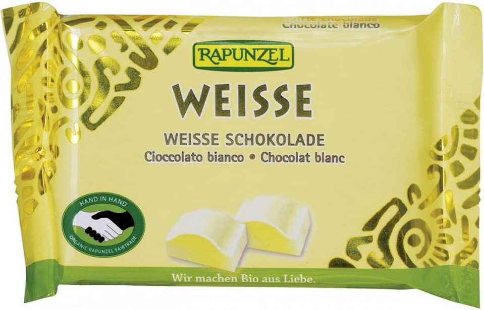 Chocolat blanc BIO 100 g - RAIPONCE