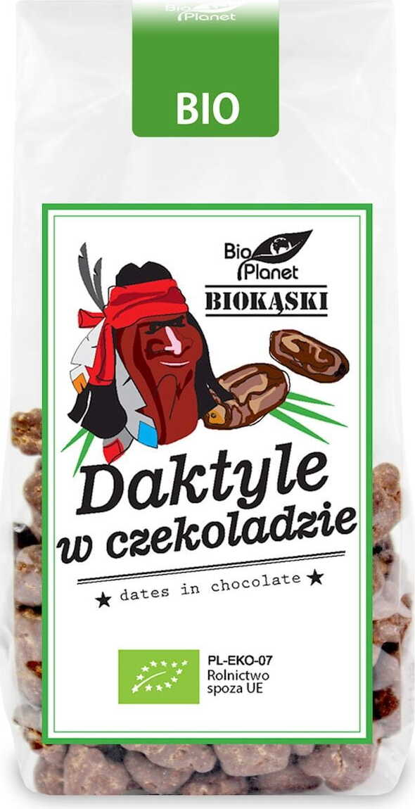 Dattes au chocolat cru BIO 100 g - BIO PLANET