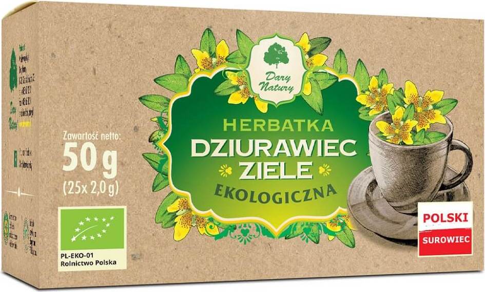 Tisane de millepertuis BIO (25 x 2 g) - CADEAUX DE LA NATURE